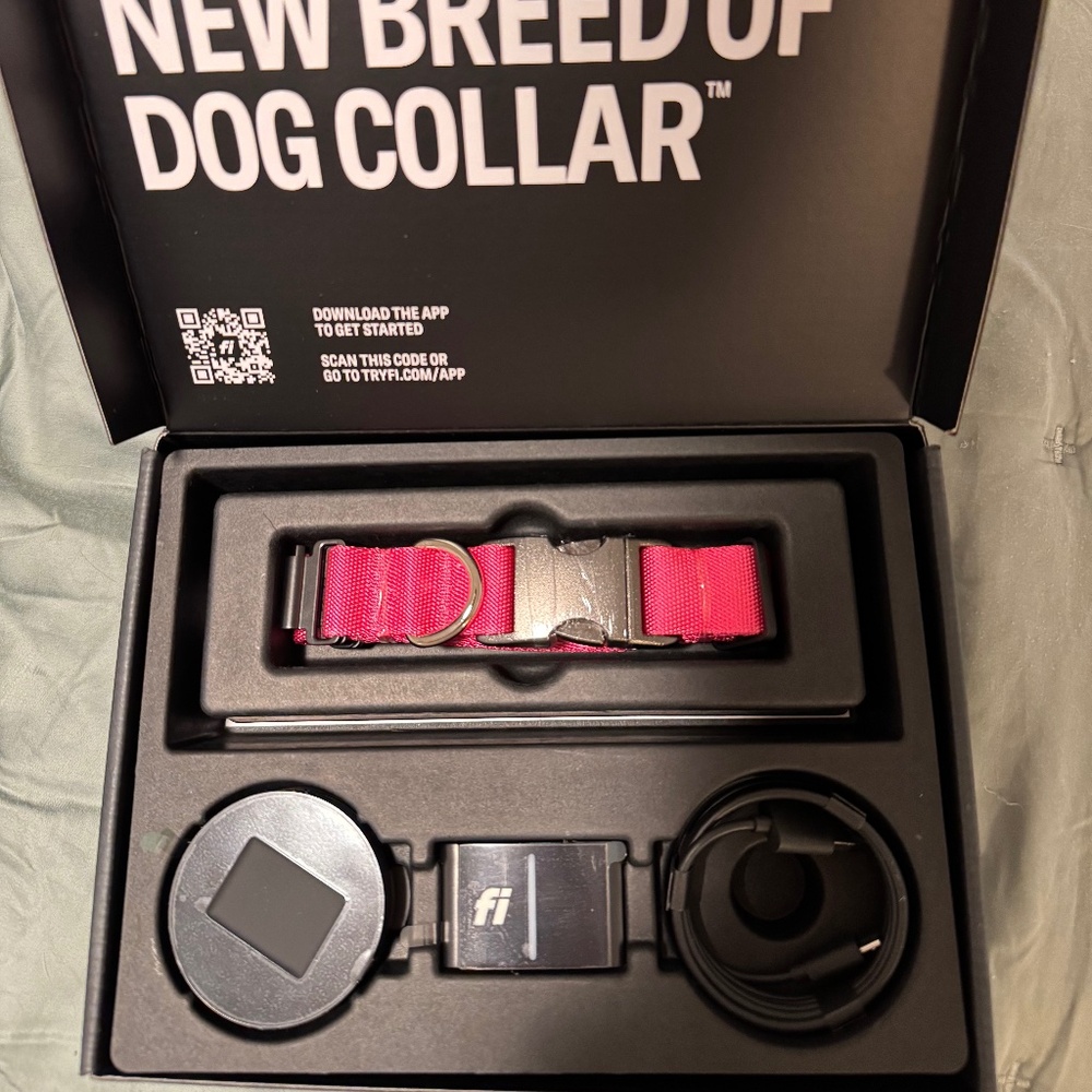 FI SERIES 3 Dog Collar Pink